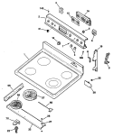 Part Location Diagram of 49-8549 GE UC/INSTALL J