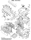 Part Location Diagram of WB01X5370 GE USE GEH WB1X5370
