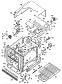 Part Location Diagram of WB07X0783 GE TRIM BOTTOM