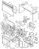 Section Diagram and Parts List for RH960G*03  Hotpoint Microwave Oven Combo