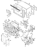 MICROWAVE OVEN Diagram and Parts List for RK960G*03  Hotpoint Microwave Oven Combo