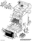 Part Location Diagram of WB07X7018 GE TRIM CONTROL
