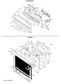 Part Location Diagram of WB36X5503 GE CRYSTAL