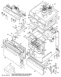 Part Location Diagram of WB07X6941 GE TRIM CONTROL