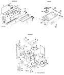 Part Location Diagram of WB7X1554 GE CONTROL PNL