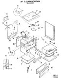 Part Location Diagram of 49-4587 GE USE AND CARE BOOK