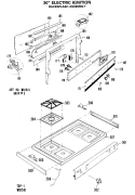 Part Location Diagram of WB19X0232 GE 3131412