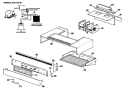 Section Diagram and Parts List for RH962N*K4  Hotpoint Microwave Oven Combo