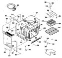 Section Diagram and Parts List for RF512GL3  Hotpoint Range