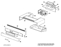 Section Diagram and Parts List for RH758V*K4  Hotpoint Range