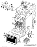 Part Location Diagram of 39-4649 GE MANUAL USERS