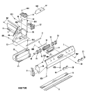 Part Location Diagram of WB36K5050 GE CONTROL PANEL