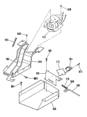 Section Diagram and Parts List for RF725GL9  Hotpoint Range