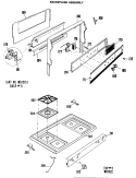 30" ELECTRIC IGNITION Diagram and Parts List for RGB744GEJA  Hotpoint Range