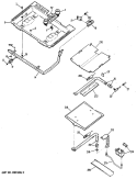 Section Diagram and Parts List for RGB746GEN1  Hotpoint Range