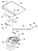 Section Diagram and Parts List for RB754N2  Hotpoint Range