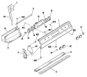 Section Diagram and Parts List for RF724GP1  Hotpoint Range