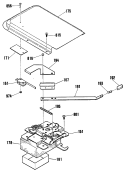 Section Diagram and Parts List for RB767GN3  Hotpoint Range
