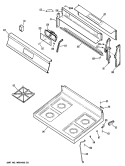 Part Location Diagram of WB03K0022 GE USE GEH WB3K22