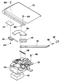 Section Diagram and Parts List for RB754N4  Hotpoint Range