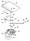 Section Diagram and Parts List for RB755GN5AD  Hotpoint Range