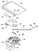 Section Diagram and Parts List for RB754N5WH  Hotpoint Range
