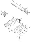 Part Location Diagram of 39-4723 GE RGB508 - 630