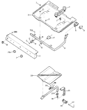 Section Diagram and Parts List for RGB528GER4  Hotpoint Range
