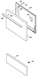 Section Diagram and Parts List for RB524*R3  Hotpoint Range