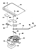 Section Diagram and Parts List for RB767GN4WH  Hotpoint Range