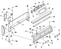 Section Diagram and Parts List for RB767GN5AD  Hotpoint Range