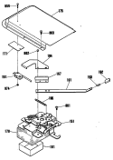 Section Diagram and Parts List for RB767GN5AD  Hotpoint Range