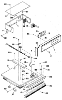 Section Diagram and Parts List for RJ734GP3BG  Hotpoint Wall Oven