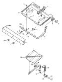 Section Diagram and Parts List for RGB525ES1  Hotpoint Range