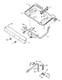 Section Diagram and Parts List for RGB508PS2  Hotpoint Range
