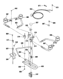 Section Diagram and Parts List for RGB740GES1WH  Hotpoint Range