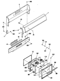 Part Location Diagram of WB35K5090 GE VENT COVER INSULATION