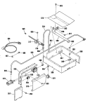 Section Diagram and Parts List for RGJ534GEP2BG  Hotpoint Wall Oven