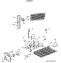Part Location Diagram of WR84X0171 GE CONDENSER