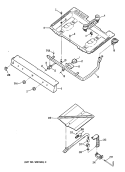Section Diagram and Parts List for RGB628ET1WH  Hotpoint Range