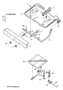 Section Diagram and Parts List for RGB524EV1WH  Hotpoint Range
