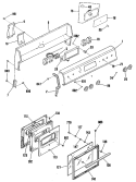 Part Location Diagram of WB18K5420 GE MAIN WIRE HARNESS