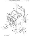 BODY PARTS Diagram and Parts List for RB632GV2  Hotpoint Range