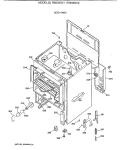 BODY PARTS Diagram and Parts List for RB633GV2  Hotpoint Range