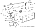 Part Location Diagram of WJ71X2135 GE GRILLE ASSEMBLY COMPLETE