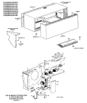 Section Diagram and Parts List for A2B389DAALR3  General Electric Air Conditioner