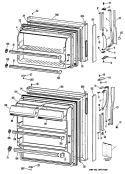 Part Location Diagram of SR2636 GE PM MINI MANUAL WIRING