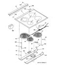 Part Location Diagram of WB02K5407 GE USE GEH WB2K5407