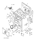 Part Location Diagram of WB14X10013 GE LATCH & SWITCH Assembly