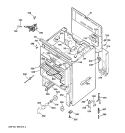 BODY PARTS Diagram and Parts List for JBP63BY3AD  General Electric Range
